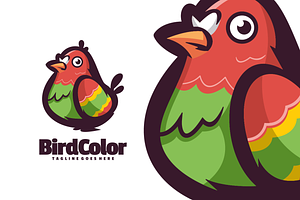 Bird Color Logo, a Branding & Logo Template by lelevien