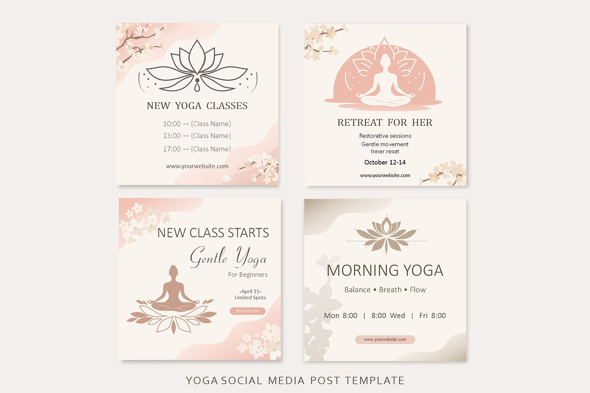 Yoga & Wellness Vector Kit - Icons, a Graphic by Svetlana Voloshina (Photo 4 of 8)