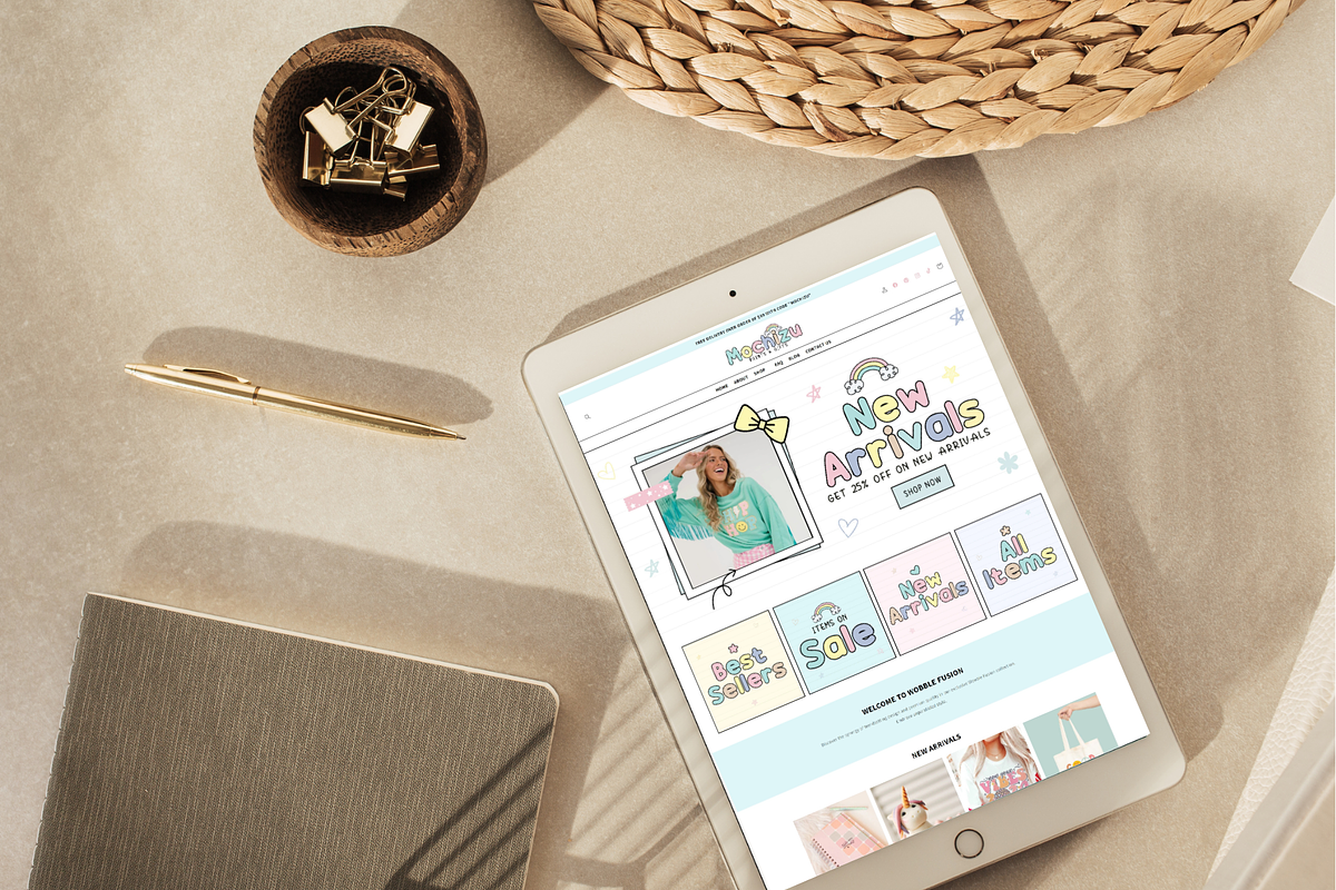 Pastel Shopify Website Template, a Shopify Template by AdvertFox (Photo 10 of 10)