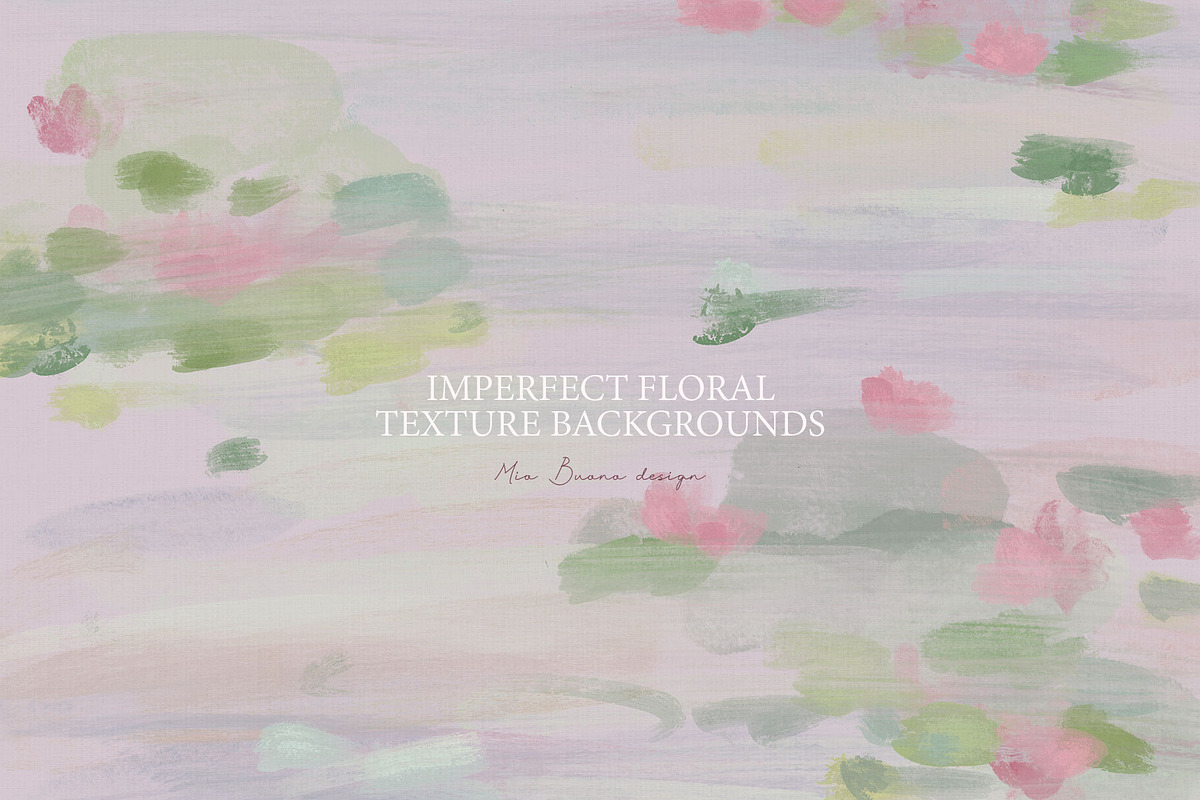 Floral Texture Backgrounds Pack, a Background Graphic by Mio Buono (Photo 15 of 17)