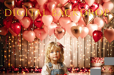 Valentines Backdrop,Digital Backdrop
