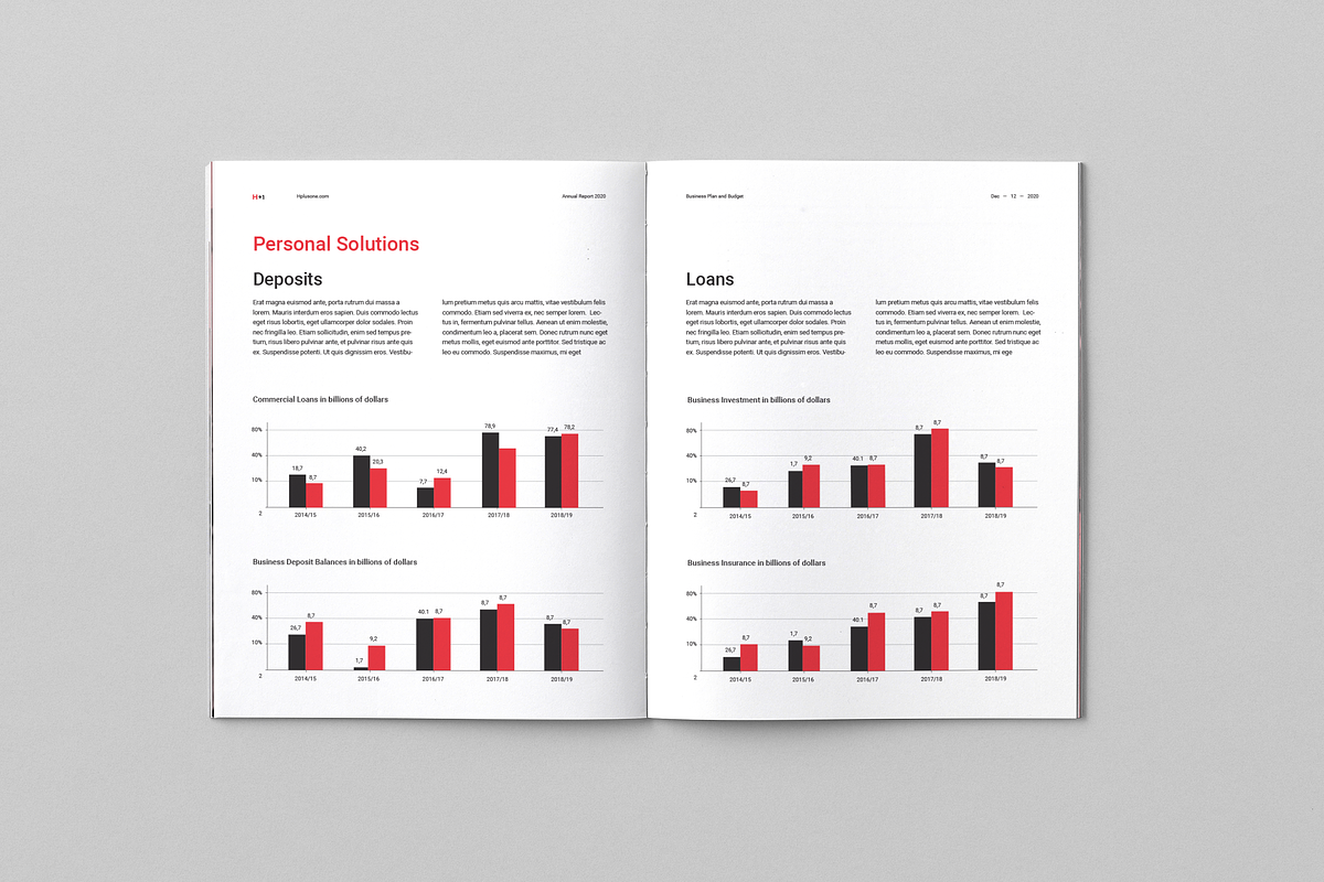 Annual Reports, a Brochure Template by BOXKAYU (Photo 12 of 17)