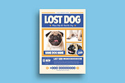 Lost Dog Flyer, a Flyer Template by megarez (Thumbnail 3 of 3)