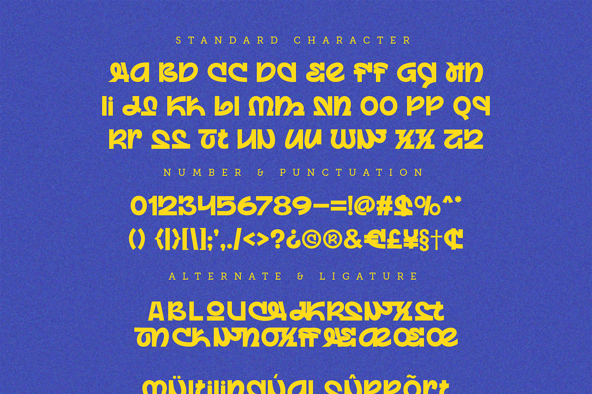 Quirkpop Display Typeface, a Font by Annivers Type (Photo 9 of 10)