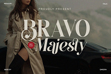 Bravo Majesty - Modern Elegant Serif