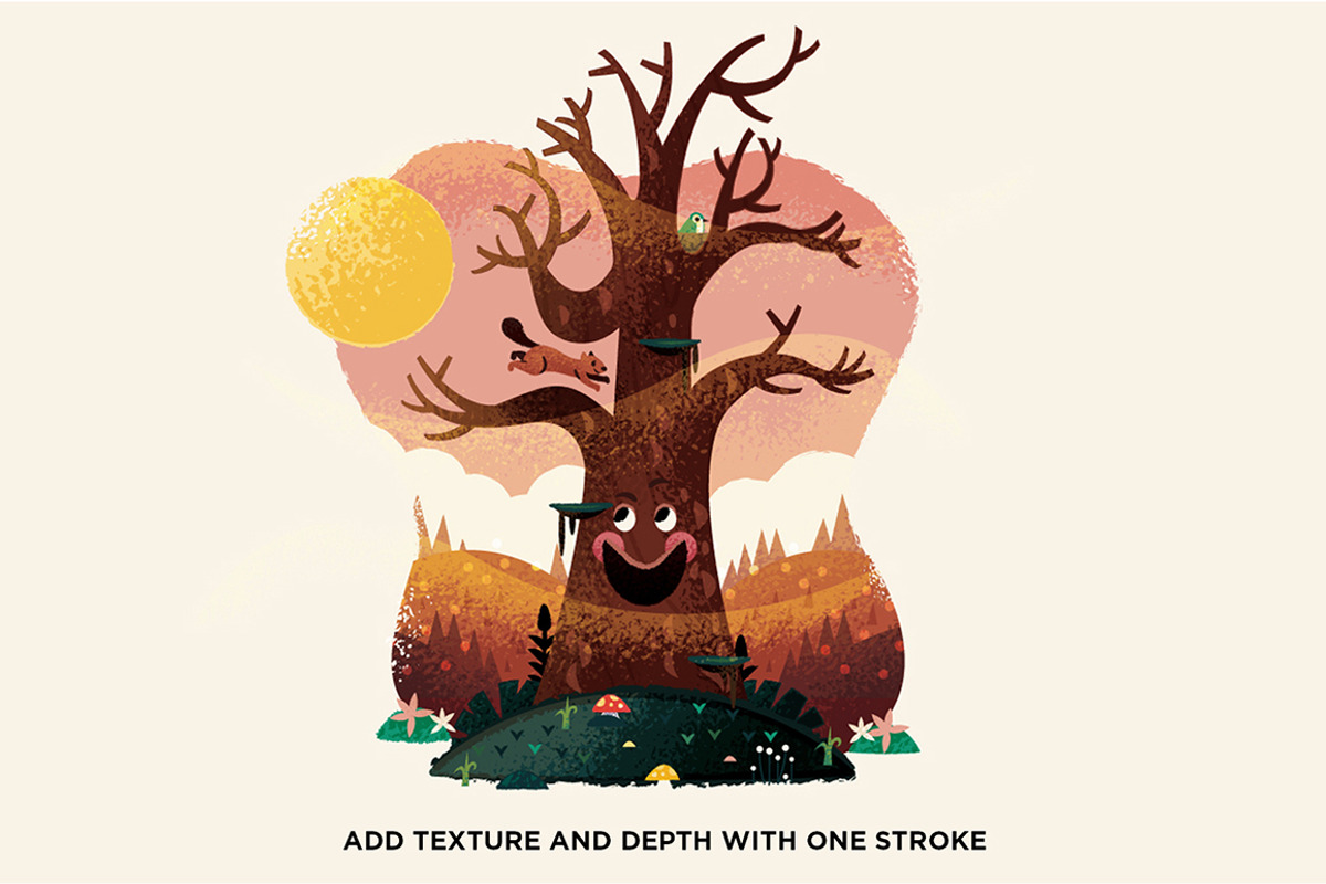Gouache Shader Brushes | Affinity, a Brush Add-On by RetroSupply Co. (Photo 7 of 13)