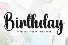 Birthday | Script Font