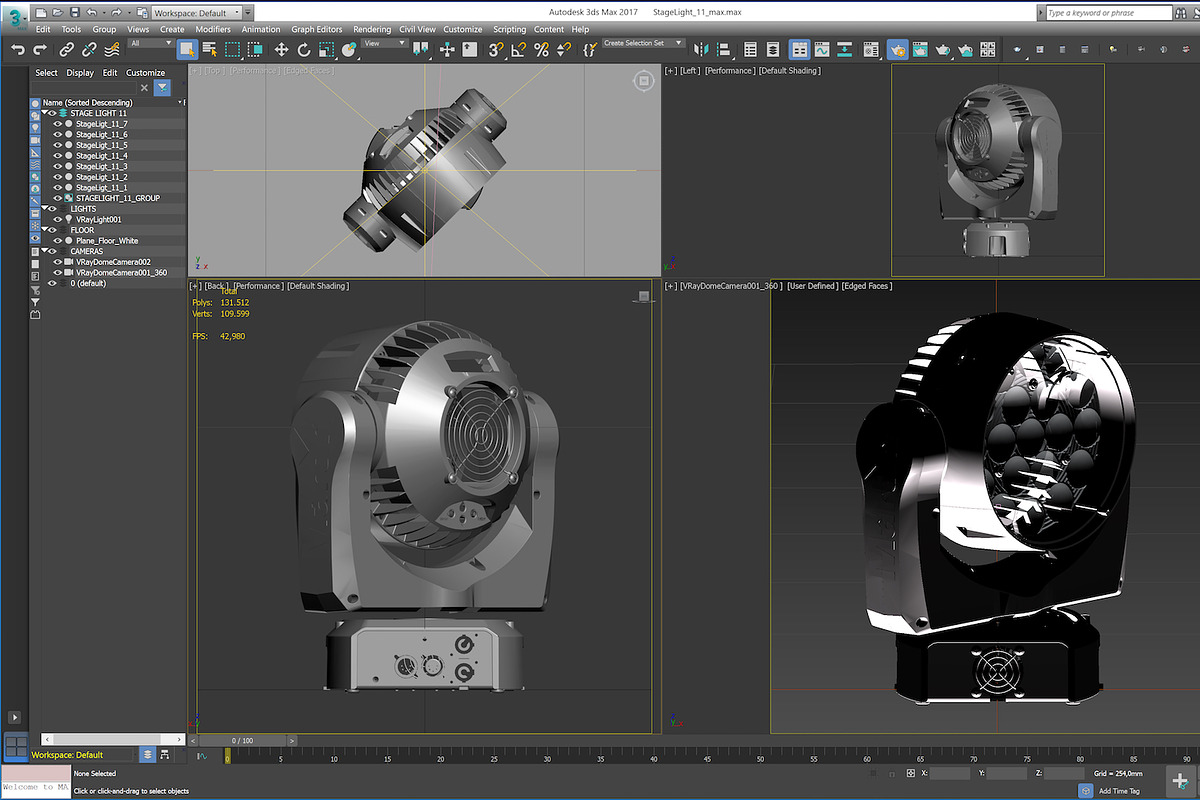 Stage Light 11, a Furniture 3D Model by akerStudio (Photo 13 of 16)