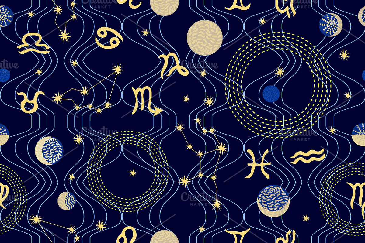 My Space. Set of Cosmic Patterns, a Pattern Graphic by Svetlana Kononova (Photo 11 of 15)