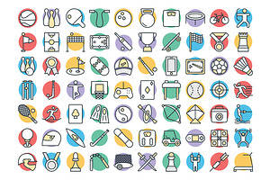 125 Sports Vector Icons