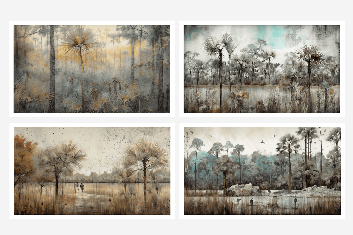 Sall Collection · Weathered Scape, a Decorative Illustration by milatovar (Photo 4 of 16)