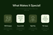 1390 Cultural and Historical Icons, an Outline Icon by Prosymbols (Thumbnail 2 of 25)
