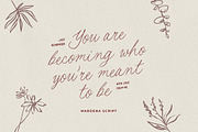 Mardena - Casual Handwritten Script, a Script Font by Sarid Ezra (Thumbnail 8 of 12)