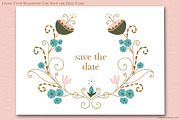 Floral Nouveau: Vector Art +Bonus, an Illustration by Erica Hite (Thumbnail 3 of 5)