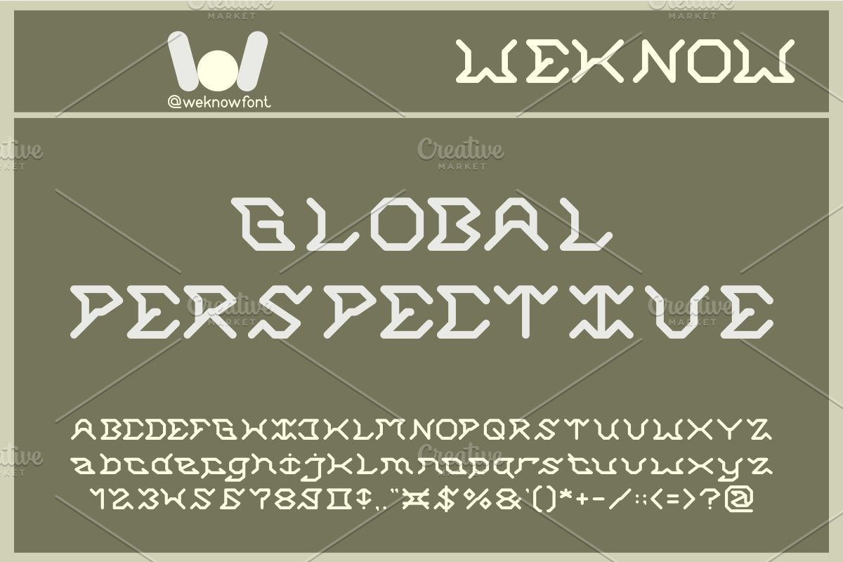 Wireless World font, a Font by weknow (Photo 3 of 8)