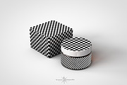 Amber Cosmetics Pot & Box Mock-Up, a Packaging Mockup by TSOBG (Thumbnail 20 of 21)