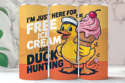 Free Ice Cream Duck 20oz Tumbler, an Arts & Entertainment Photo by LamanAzalea (Thumbnail 1 of 2)