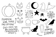 Procreate Autumn Shapes Set, a Brush Add-On by Positively Present (Thumbnail 10 of 10)