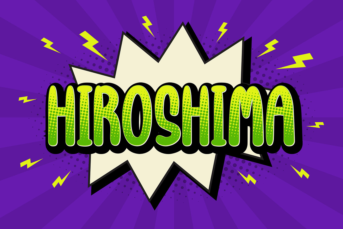 HIROSHIMA - Playful Display Font, a Handwritten Font by StringLabs (Photo 1 of 8)
