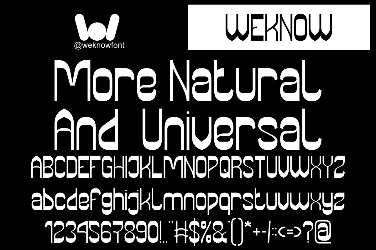 Super Easy font, a Sans Serif Font by weknow (Photo 2 of 8)