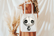 Whimsical Halloween Clipart, an Illustration by DreamCafeArt (Thumbnail 6 of 8)