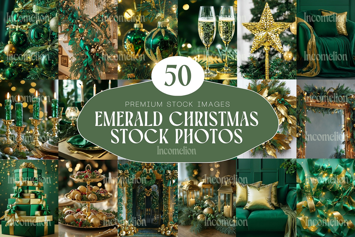 50 Emerald Christmas Stock Photos, an Arts & Entertainment Photo by Incomelion (Photo 1 of 9)