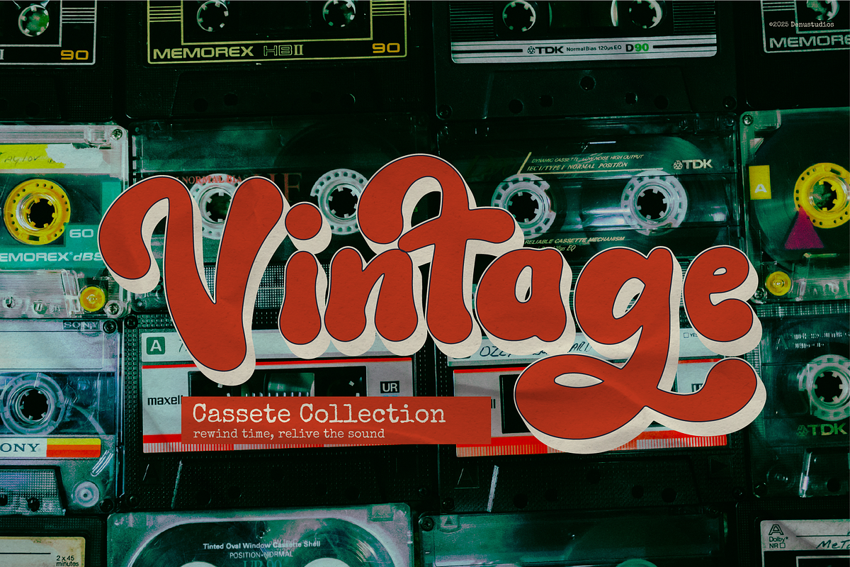 Ainz Seranot | Retro Bold Font, a Font by Denustudios (Photo 3 of 12)