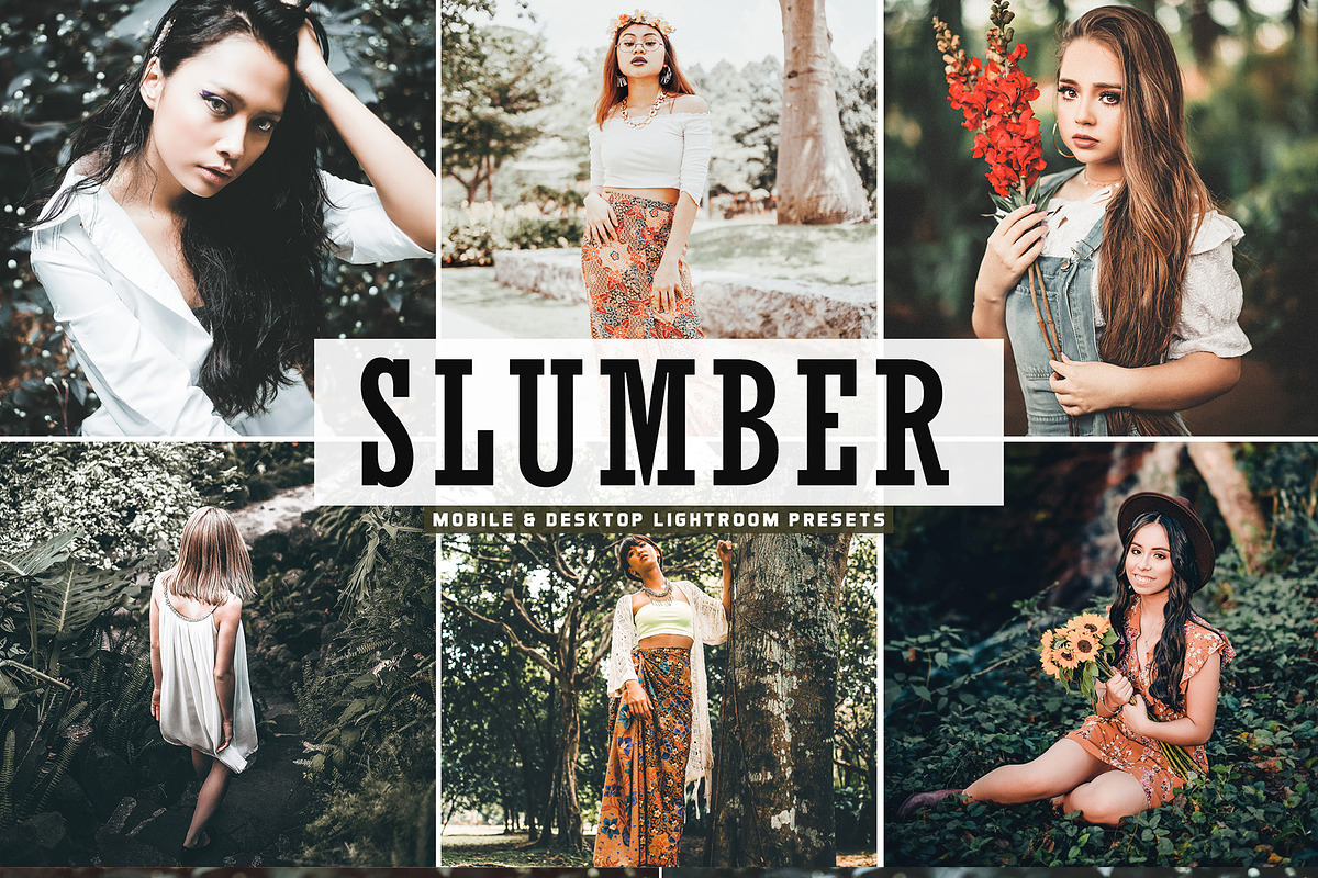 Slumber Pro Lightroom Presets, an Action Add-On by Creativetacos