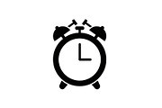 Alarm Clock Silhouette Vector Bundle, an Illustration by Creativeshirt (Thumbnail 36 of 51)