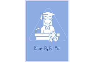Farewell to graduating class card, a Flyer Template by IMG Visuals
