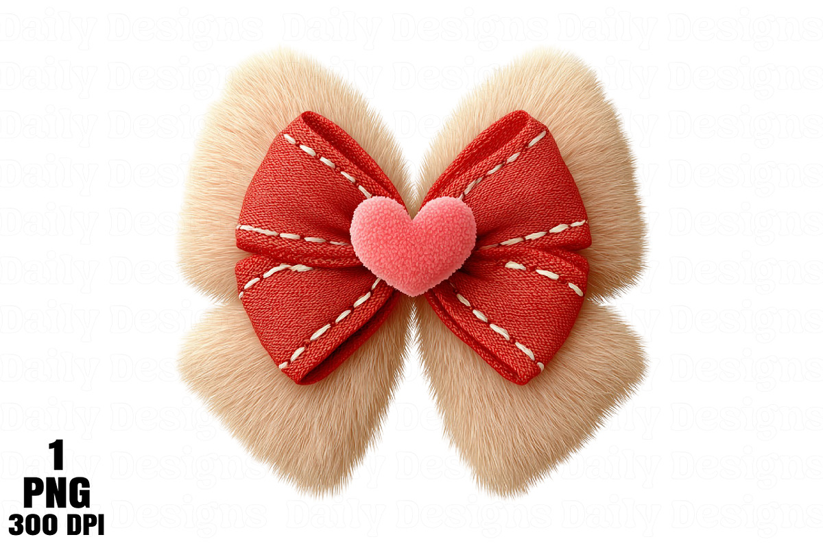 Valentine Fluffy Hard PNG, an Illustration by Daily.Designs (Photo 1 of 5)
