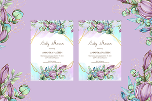 Beautiful Baby Shower Invite