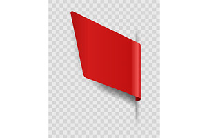 Corner or ribbons icon, an Object Illustration by Things for designers
