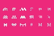 18 M Letter Logos - Vector & Mock-Up, a Branding & Logo Template by Multiple (Thumbnail 5 of 5)