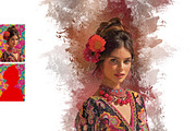 Focus Watercolor Art Action, an Action Add-On by Photoshop Action (Thumbnail 8 of 12)