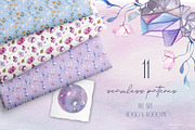 Frozen Beauty Flowers Collection, a Texture Illustration by S_ARTLOVE (Thumbnail 6 of 7)