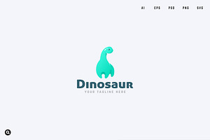Dinosaur Logo Template