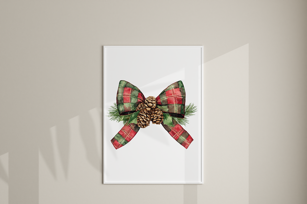 16 Christmas Bows Clipart, a Decorative Illustration by Pati Charm Studio (Photo 7 of 8)