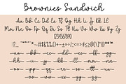 Brownies Sandwich Duo, a Handwritten Font by DN Creative (Thumbnail 6 of 7)