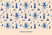 Nautical Vector Illustration pack, an Illustration by Soph Rowe (Thumbnail 5 of 8)