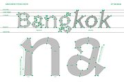 UT Bigha - A Unique Display Font, a Sans Serif Font by Universitype (Thumbnail 2 of 12)