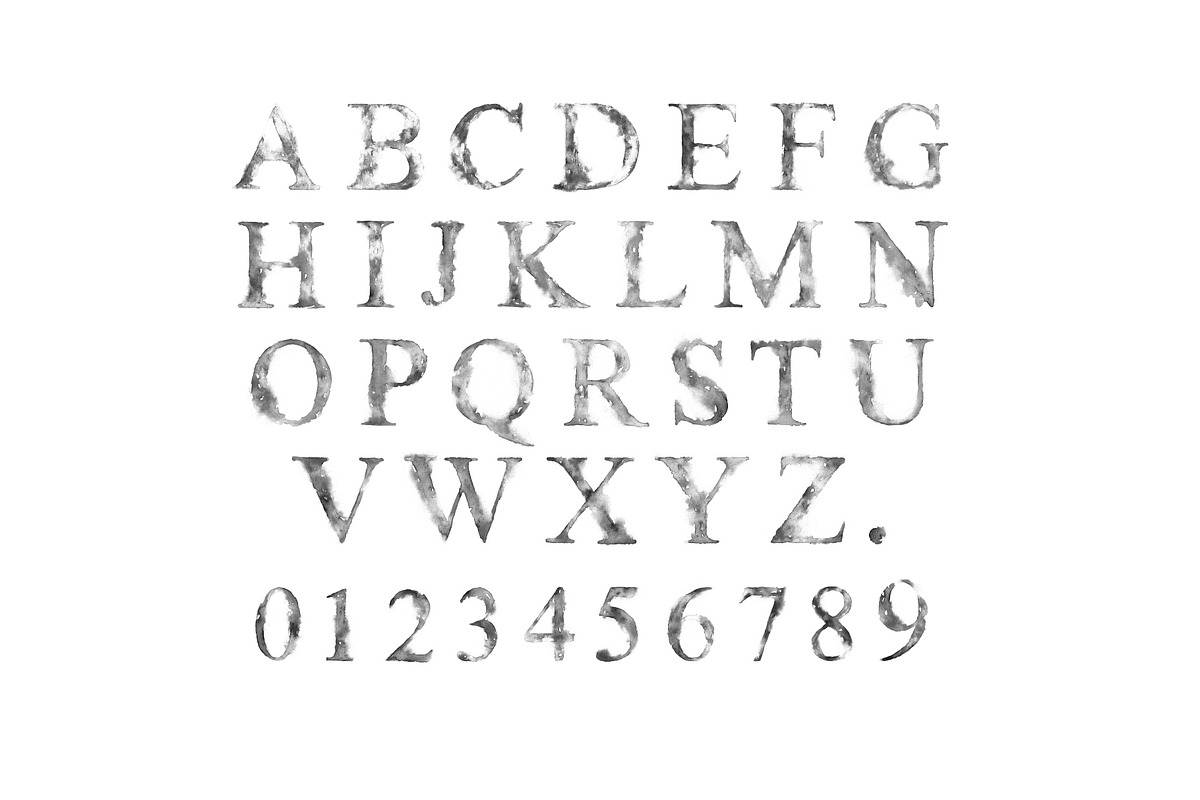 Romsky Watercolor - SVG Font, a Script Font by freeject.net (Photo 4 of 4)
