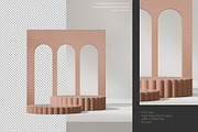 5 Podium with Transparent Background, a Background Graphic by faustudio (Thumbnail 4 of 7)