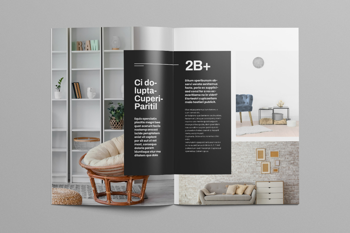 Design Portfolio Canva Templates, a Brochure Template by Pixelpick (Photo 6 of 9)