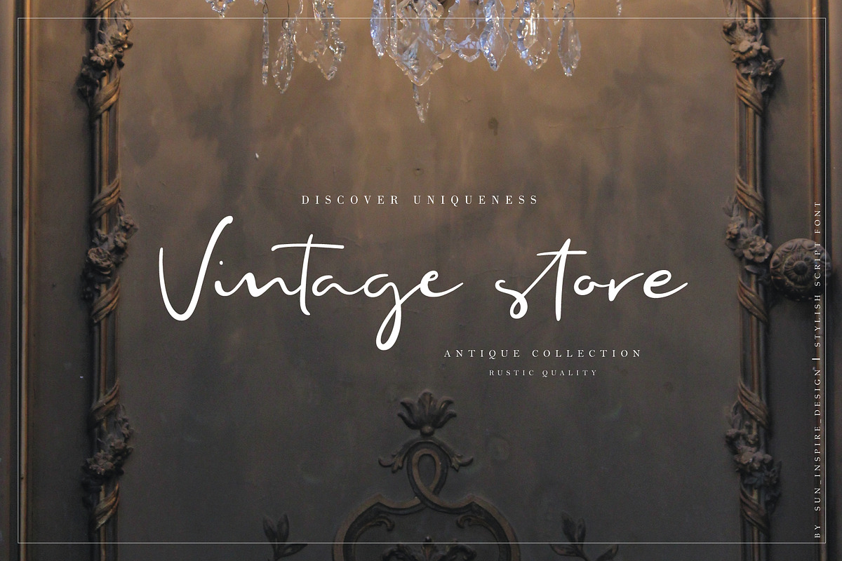 Manhattan Blue Script Font, a Script Font by SiDesign (Photo 10 of 12)