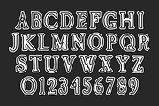 Mystery Night, a Font by Fourteen Letter (Thumbnail 2 of 5)