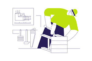 Custom furniture abstract concept, an Object Illustration by Visual Generation