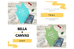 Tank Top Mockup Bella Canvas 3480 V6