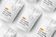 PSD Matte Pouch Mockup, a Packaging Mockup by Ram Studio LLC (Thumbnail 12 of 13)