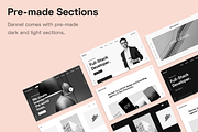 Dannel - Agency Portfolio Template, a HTML Template by UniStudio (Thumbnail 4 of 6)